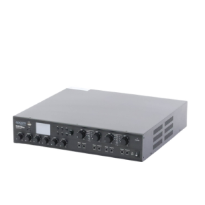 amplificador mezclador matricial | 4 zonas | 240w por canal | 6 entradas | receptor de medios