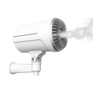 generador de niebla / 1 disparo / cubre 150m³ en 10 segundos / activado por contacto seco
