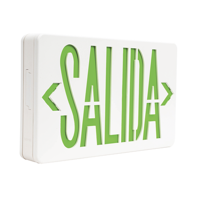 letrero led dual de salida universal con alto brillo/uso en pared, lateral o techo/batería de respaldo incluida. letrero led dual de salida universal con alto brillo/uso en pared, lateral o techo/batería de respaldo incluida.