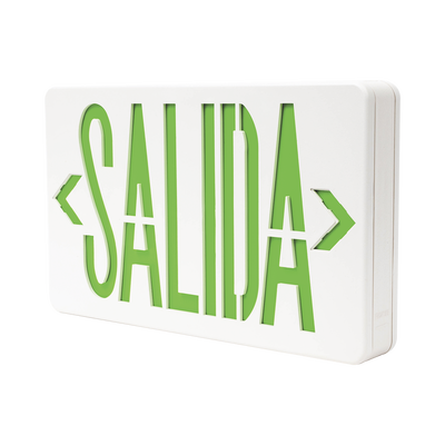 letrero led dual de salida universal con alto brillo/uso en pared, lateral o techo/batería de respaldo incluida. letrero led dual de salida universal con alto brillo/uso en pared, lateral o techo/batería de respaldo incluida.