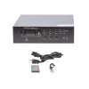 mini amplificador de audio mezclador | 120w rms | sistema 70/100v | mp3 | tuner | bluetooth | musica ambiental y voceo