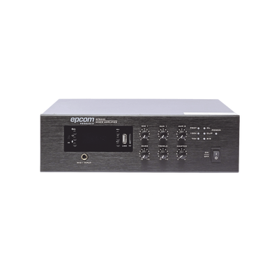 mini amplificador de audio mezclador | 240w rms | sistema 70/100v | mp3 | tuner | bluetooth | musica ambiental y voceo mini amplificador de audio mezclador | 240w rms | sistema 70/100v | mp3 | tuner | bluetooth | musica ambiental y voceo