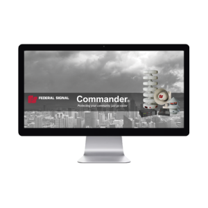 sistema de mensajes y control de sirena local commander®