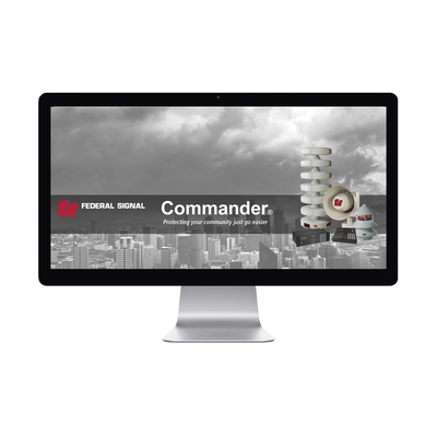 sistema de mensajes y control de sirena local commander® sistema de mensajes y control de sirena local commander®