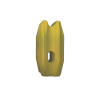 aislador de color amarillo para postes de esquina de alta resistencia con anti uv de uso en cercos eléctricos