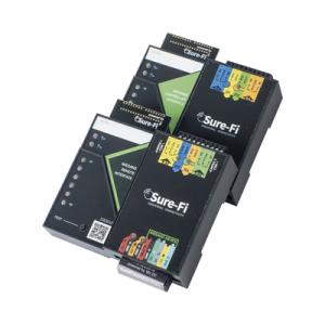 convertidor de lectora para control de acceso (cableado a inalámbrico) / 1 wiegand / 2 relevadores / 2 entradas / atraviesa hasta 1.6 km en construcción o material