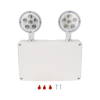 letrero led de salida con luz de emergencia/montaje universal (pared, lateral o techo)/batería de respaldo incluida