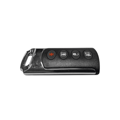 llavero remoto de 4 botones de uso rudo ideal para armado total/parcial/desarmado/pánico. duracion de batería hasta 5 años. llavero remoto de 4 botones de uso rudo ideal para armado total/parcial/desarmado/pánico. duracion de batería hasta 5 años.