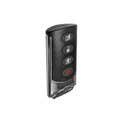 llavero remoto de 4 botones de uso rudo ideal para armado total/parcial/desarmado/pánico. duracion de batería hasta 5 años. llavero remoto de 4 botones de uso rudo ideal para armado total/parcial/desarmado/pánico. duracion de batería hasta 5 años.