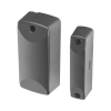 sensor magnético inalambrico para exterior con entrada auxiliar para conexión de dispositivos cableados