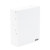gabinete para alarma mg5050/evo48tm4/sp4000 y batería pl712 (no incluido).