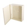gabinete para alarma mg5050/evo48tm4/sp4000 y batería pl712 (no incluido).