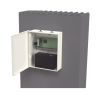 gabinete para alarma de la familia captain/xl2t, cfb 516, vista48 y batería pl712 (no incluida)