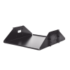 charola doble para soportar equipo en racks de 432 mm de profundidad, de 19in, 3ur, color negro