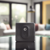 sensor de temperatura y humedad bluetooth, inteligente e inalámbrico, integrable a la app de shelly.