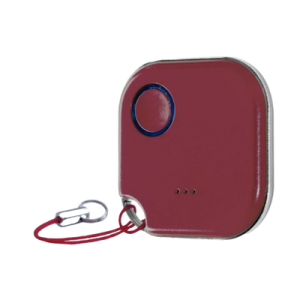 botón bluetooth inalámbrico color rojo, programe escenas de shelly y ejecútelas con uno o varios clic