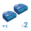 relevador inalámbrico (par 2 piezas en la caja) inteligente 16a, 110 230 v, compatible con asistente de voz alexa, google home