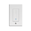 interruptor atenuable de pared con conexión wifi / soporta nest / alexa / nube p2p y control local