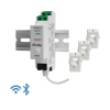 medidor trifásico de corriente alterna / wifi / industrial y residencial / nube p2p