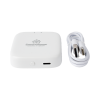 (zigbee) controlador hub zigbee, conexión bluetooth y wifi, compatible con alexa y googlehome y cámaras ip smarthome by epcom