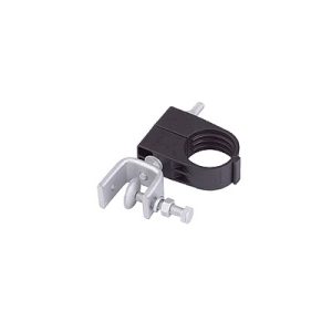 sujetador para 1 cable de 7/8". instalación en ángulo. soporte de acero inoxidable.