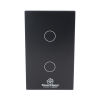 (wifi) apagador switch inalámbrico wifi, control de 2 regresos de carga, 110v