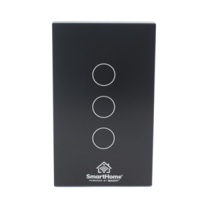 (wifi) apagador switch inalámbrico wifi, control de 3 regresos de carga, 110v