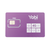 sim yobi para dispositivos móviles 3g/4g con recarga de 10gb cada mes durante 1 año de servicio (solo datos)