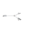 brida para sujeción de retenida compatible con tramos stz30g, galvanizado por inmersión en caliente.