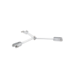 brida para sujeción de retenida compatible con tramos stz30g, galvanizado por inmersión en caliente.