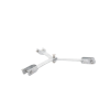 brida para sujeción de retenida compatible con tramos stz35g, galvanizado por inmersión en caliente.