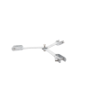 brida para sujeción de retenida compatible con tramos stz35g, galvanizado por inmersión en caliente.