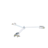 brida para sujeción de retenida compatible con tramos stz45, galvanizado electrolítico.