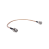 jumper de 30.5 cm con cable lp142 bnc macho a bnc macho.