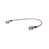 jumper de 30.5 cm con cable lp142 bnc macho a bnc macho.