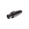 conector speakon | hembra | 4 polos | carcasa negra | cable awg10 | 30a