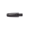 conector speakon | hembra | 4 polos | carcasa negra | cable awg10 | 30a
