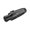 conector speakon | hembra | 4 polos | carcasa negra | cable awg10 | 30a