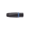 speakon conector de cable macho de 4 polos, carcasa negra, cable awg10, 30a