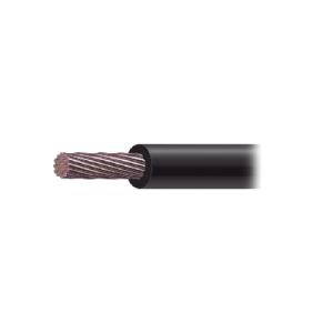 cable eléctrico de cobre recubierto thw ls calibre 2/0 awg 19 hilos color negro (1,000 metros).