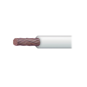 bobina de cable de 100 metros para cableado eléctrico viakon calibre 10 de color blanco tipo thw 2 ls/thhw ls