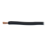cable de cobre recubierto thw ls calibre 2 awg 19 hilos color negro (50 metros)