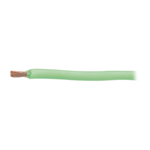 (sly303) cable 8 awg color verde,conductor de cobre suave cableado. aislamiento de pvc, autoextinguible. (venta por metro)