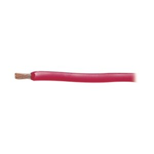 cable 8 awg color rojo,conductor de cobre suave cableado. aislamiento de pvc, auto extinguible. ((venta por metro)