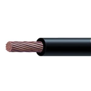 (sly304) cable de cobre recubierto thw ls calibre 10 awg 19 hilos color negro (venta por metro)