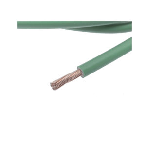 ( sly311 )cable eléctrico de cobre recubierto thw ls calibre 12 awg 19 hilos color verde (venta por metro)