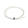 cable eléctrico de cobre recubierto thw ls calibre 12 awg 19 hilos color blanco (venta por metro)