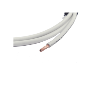 cable eléctrico de cobre recubierto thw ls calibre 12 awg 19 hilos color blanco (venta por metro)