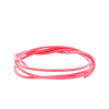 venta por metro / cable eléctrico de cobre / recubierto thw ls / calibre 14 awg / 19 hilos / color rojo.