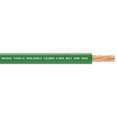 cable eléctrico 18 awg color verde, conductor de cobre suave cableado. aislamiento de pvc, auto extinguible. bobina de 100 mts cable eléctrico 18 awg color verde, conductor de cobre suave cableado. aislamiento de pvc, auto extinguible. bobina de 100 mts